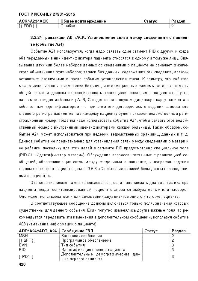 ГОСТ Р ИСО/HL 7 27931-2015, страница 427